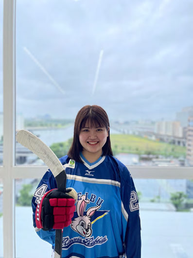 関夏菜美様(センコーグループホールディングス株式会社所属・アイスホッケー選手)