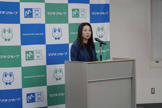 老田よし枝様（株式会社石狩レッドフェニックス）の講演