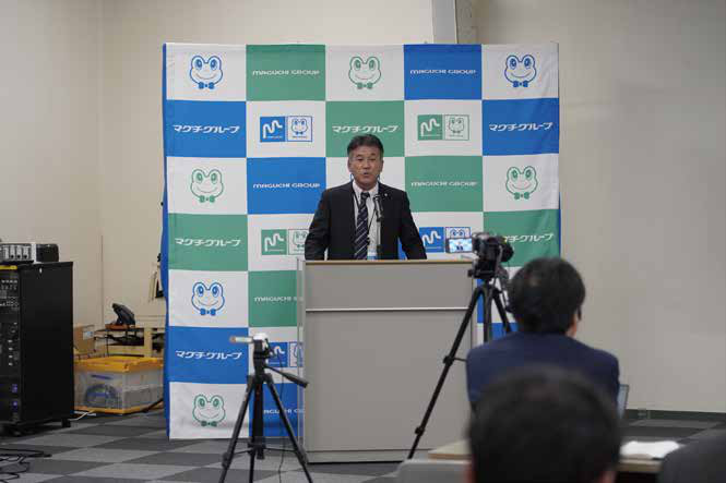 加賀谷直樹様（マグチグループ株式会社）の挨拶